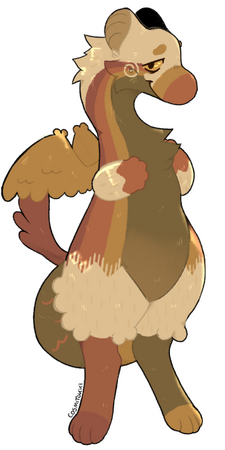 Art trade | This piece I did for another artist in exchange for art! I loved how they look like a storybook character so I had to draw them!