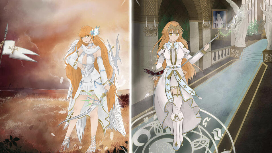 Commission | A huge piece with a lot of joys and difficulties, this piece really threw me out of my comfort zone as I had to draw in such a high resolution and try and add as much detail as I possibly could.